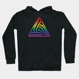 Alien Tricentennial Logo (rainbow effect) Hoodie